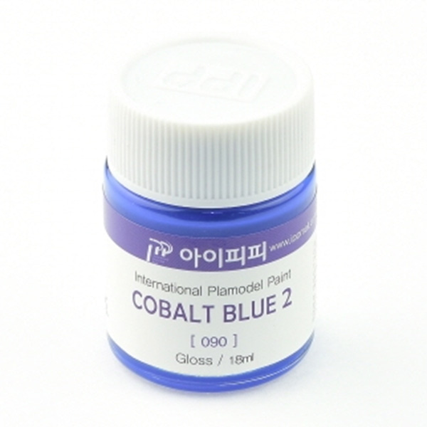 IPP 락카도료 090 코발트 블루 2 유광 18ml